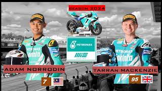 LINE UP WSBK 2024 update Adam Norrodin and Tarran Mackenzie join MIE Petronas WSBK [upl. by Jorrie]