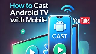 How to Cast Android Tv with the mobile [upl. by Bully]