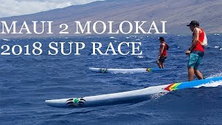 Maui 2 Molokai Downwind SUP Race M2M [upl. by Caia235]