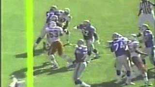 Keith McCants Michael Bankston Interception Return For TD [upl. by Nessie]