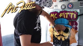 HOODCHECK STICKERSTICKERDEOFFICIAL VIDEO MC FITTI TV [upl. by Sral]