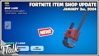 SICK BASS BRO Fortnite Item Shop January 3rd 2024 Fortnite Chapter 5 [upl. by Siravart]