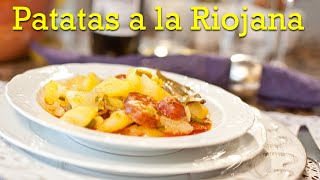 Cómo hacer patatas a la Riojana Con Mucho Gusto TV 18 [upl. by Anitsyrhc]