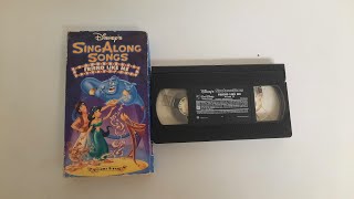 Disney Sing Along Songs Friend Like Me Full VHS [upl. by Allesor]