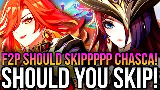 Genshin Impact  F2P Should Skip Chasca amp Save For Mavuika [upl. by Siladnerb925]