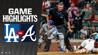 Dodgers vs Braves Game Highlights 91624  MLB Highlights [upl. by Enaht216]