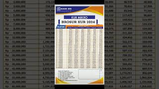 brosur KUR BRI tahun 2024 [upl. by Solram871]