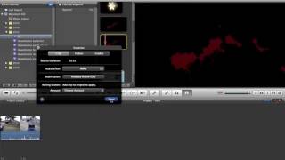 How to do a Blood Splatter Effect in iMovie 11 [upl. by Elleda]