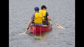 Towing WaterLily Behind a Canoe or Kayak [upl. by Nightingale]