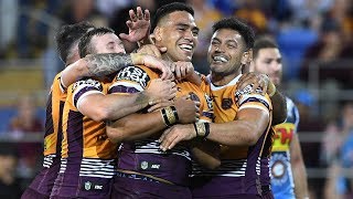 NRL Highlights Gold Coast Titans v Brisbane Broncos  Round 17 [upl. by Sugna]