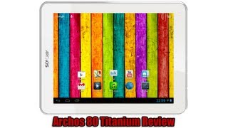 Archos 80 Titanium Review [upl. by Rasec772]