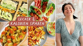 5 TAGE FOOD DIARY  leckere KALORIENARME Abendessen  schnell und einfach zubereitet [upl. by Marje]