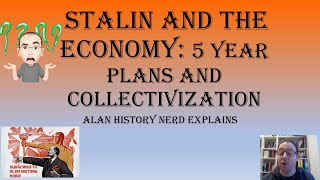 Stalin and the Economy 5 Year Plan and Collectivisation [upl. by Tennek]