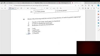 CSEC Biology Paper 1 2024 Morning Last Minute Practice [upl. by Morrison663]