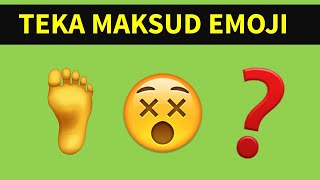 TEKA EMOJI BAHAGIAN 6 ★ GEMBIRA EDUTV 2020 [upl. by Nylorak]