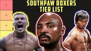 Ranking The Greatest Southpaw Boxers Of All Time  Tier List [upl. by Issy669]