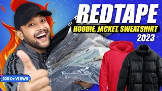 Top 5 Best Red Tape JacketHoodies Under 1000 🔥 Myntra Winter essentials Haul 2024  ONE CHANCE￼ [upl. by Hezekiah992]