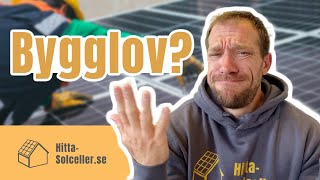 När behöver du bygglov för solceller [upl. by Hagood]