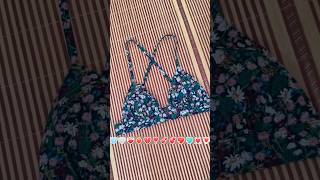 Cómo hacer top de vestido de baño bikini [upl. by Antoinetta]