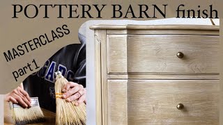 MASTERCLASS POTTERY BARN finish pt 1 [upl. by Nnailuj]