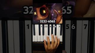 Murder Drones Episode 8 Bite Me Song Piano Tutorial pianotutorial shorts [upl. by Sung]