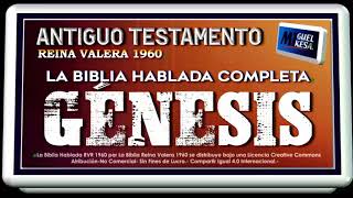 LA BIBLIA HABLADA COMPLETA LIBRO  GÉNESIS REINA VALERA 1960 AUDIO BIBLIA GÉNESIS COMPLETO [upl. by Leihcar282]