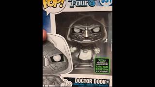 2020 ECCC Spring Convention Target Shared Exclusive Doctor Doom God Emperor Funko Pop [upl. by Aniretac63]