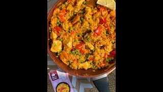 Recette de la paella avec la barre de sauce Espagnole [upl. by Aneres25]