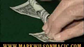 Mark Wilson Money Trick  Free Magic Lesson  Roll the Bills [upl. by Neely210]