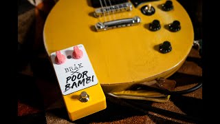 Poor Bambi x Bråk Overdrive Pedal  Pedal Demo [upl. by Hunt]