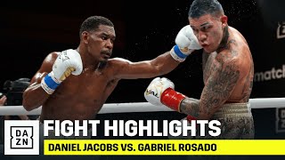 HIGHLIGHTS  Daniel Jacobs vs Gabriel Rosado [upl. by Ehudd29]