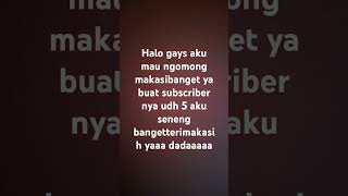 Makasih ya buat subscriber nya nambah remix [upl. by Inej]