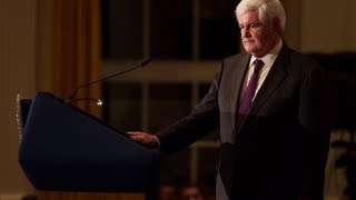 Newt Gingrich Talks the Future of America at the Nixon Library [upl. by Lleuqram]