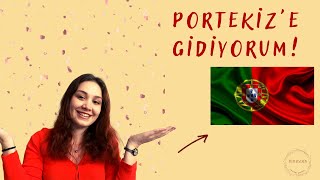 PORTEKİZE GİDİYORUM  ERASMUS PORTEKİZ VİZE EVRAKLARI [upl. by Nuahs]