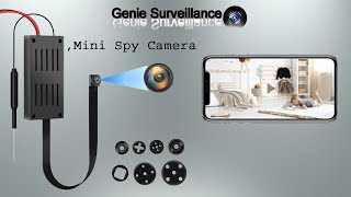 Hidden spy Security Camera Wireless connect mobile [upl. by Immij]