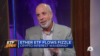 Ether ETF flows fizzle Is interest in crypto wavering [upl. by Kennet]