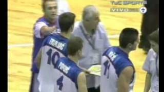 Darko Milicic vs Argentina 2006 World Championship group stage [upl. by Inahpit]