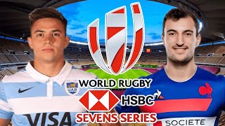 ARGENTINA 7s vs FRANCE 7s SEVILLE 7s QUARTER FINAL Live Commentary [upl. by Nevile234]