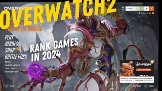 Overwatch 2 Season 10 Rank Game Gameplay Part 253 [upl. by Blunt909]