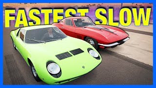 Forza Horizon 3 Online  FASTEST SLOW CAR [upl. by Naginarb]