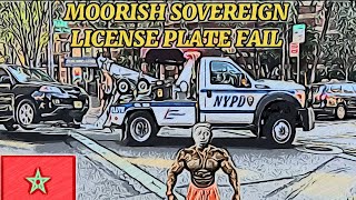 MOORISH SOVEREIGN COUPLE GETS OWNED BY THE POLICE AND THEIR VEHICLE GETS TOWED  SOVCIT OWNED [upl. by Aneral]