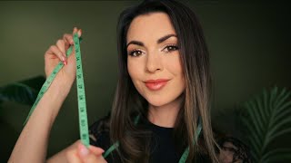 ASMR Measuring Your Face VERY Precisely ♡ Close Up Personal Attention [upl. by Stanfield]