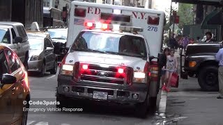 FDNY Ambuance 278 quotCabs pull to the rightquot [upl. by Eserehc]