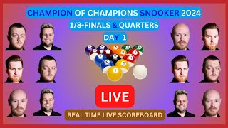 2024 Champion of Champions Snooker LIVE Score UPDATE Today Day 1 Matches Nov 11 2024 [upl. by Ocana118]