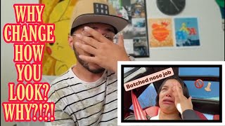 REACTING TO BOTCHED NOSE JOB CRISTINA VILLEGAS YALL NEED TO HEAR THIS [upl. by Pentha]