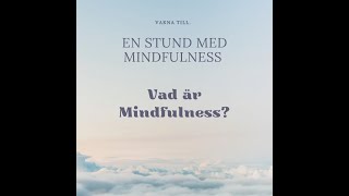 Vad är mindfulness Introduktion och guidad övning [upl. by Shelden]