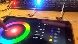 RGB LED controller app [upl. by Christoper438]