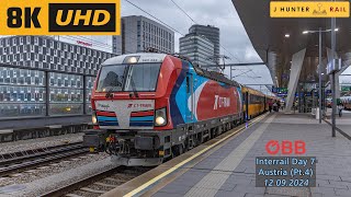 8K 120924  Interrail Trip Day 7 Austria Pt4 [upl. by Marion281]