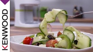 Greek Spiral Salad with the Kenwood Spiralizer [upl. by Valtin]