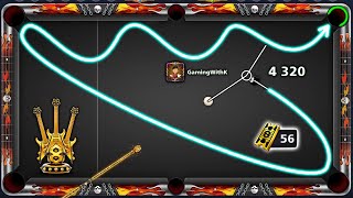 8 Ball Pool  Crazy Trick SHOT in Rockin Rollers Showdown amp 4320 Points TOP CUP  GamingWithK [upl. by Chaunce]